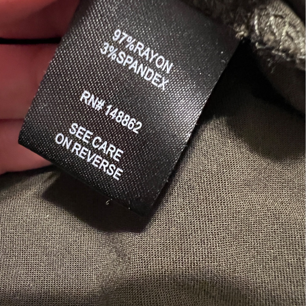 Torrid 5X olive green shirt dress - Picture 9 of 10